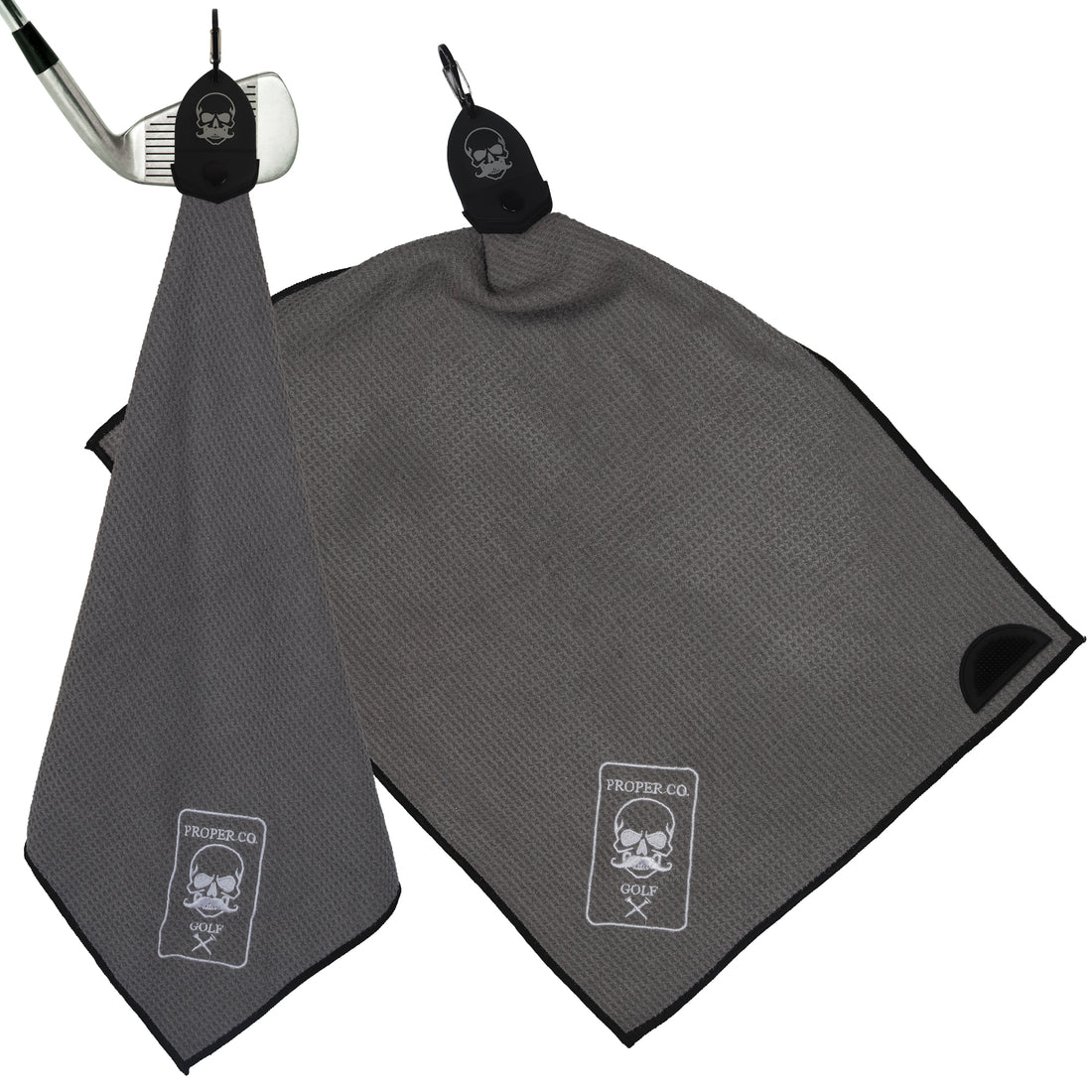 Grey All-in-One Golf Towel