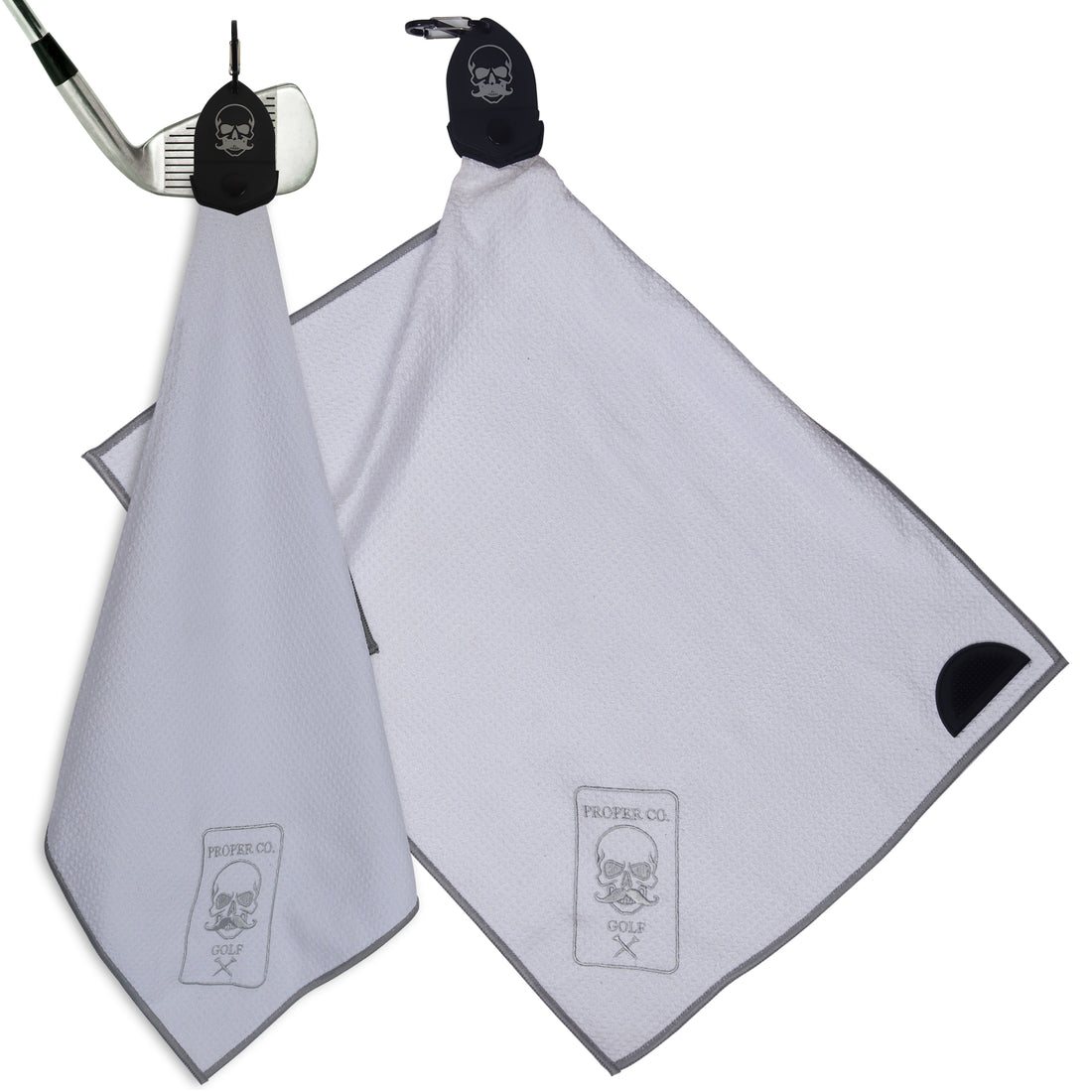 White All-in-One Golf Towel